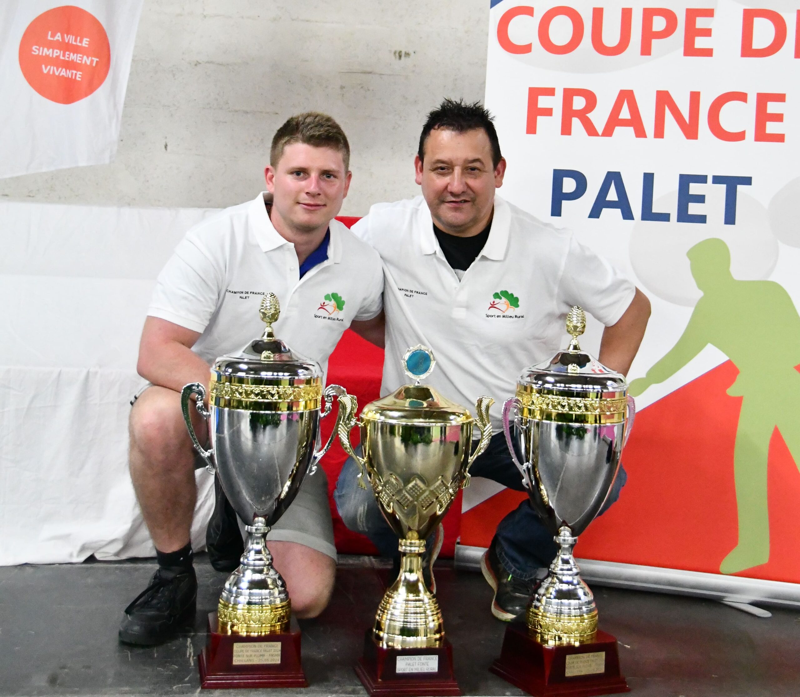 David MALIDIN et Hervé BOISSEAU, Champions de France 2024 !