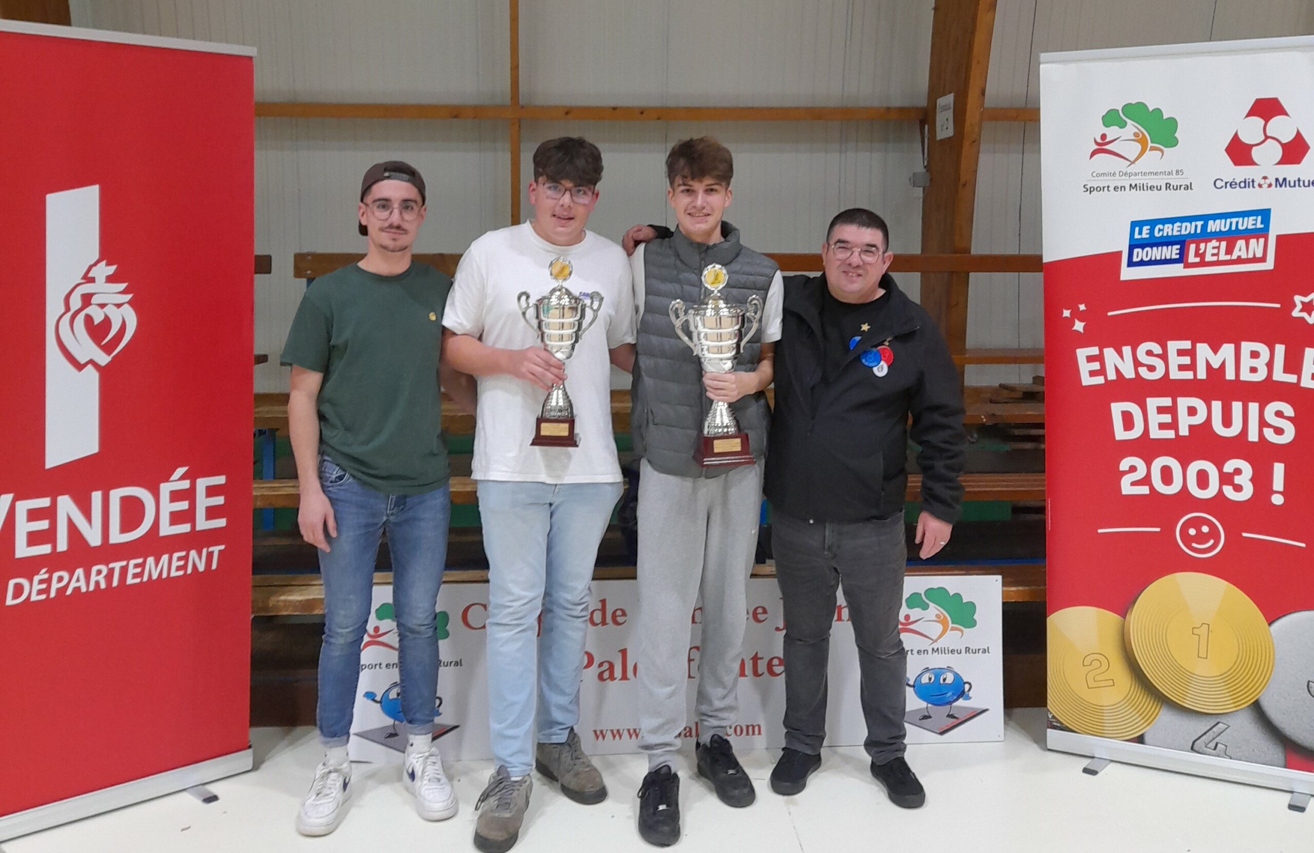 Lucas THITECA, vainqueur de la 27ème Coupe de Vendée Jeunes Crédit Mutuel !