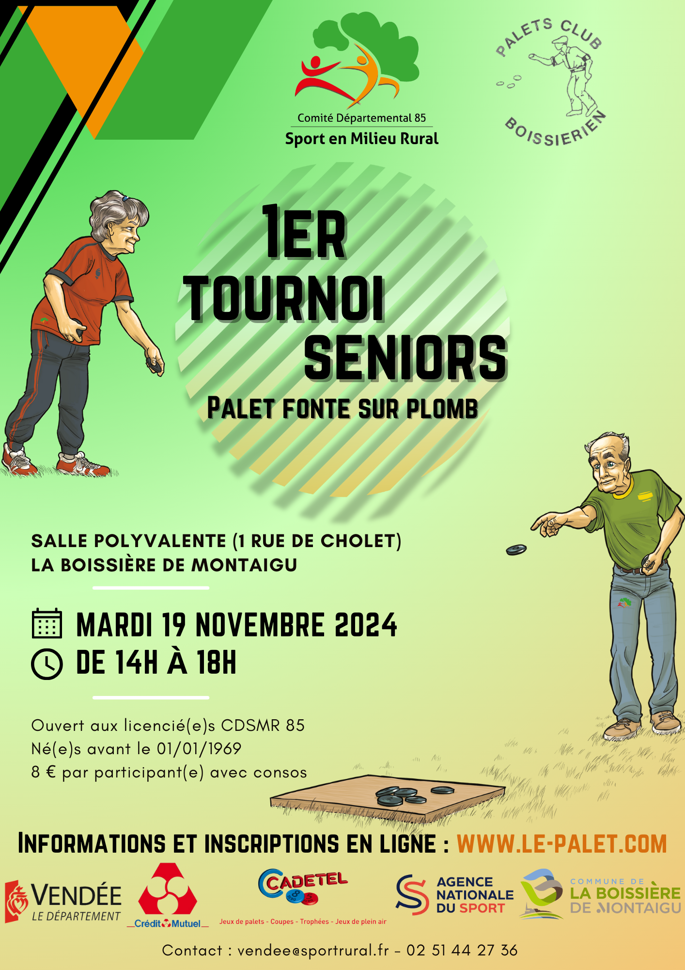 1er Tournoi séniors fonte sur plomb !