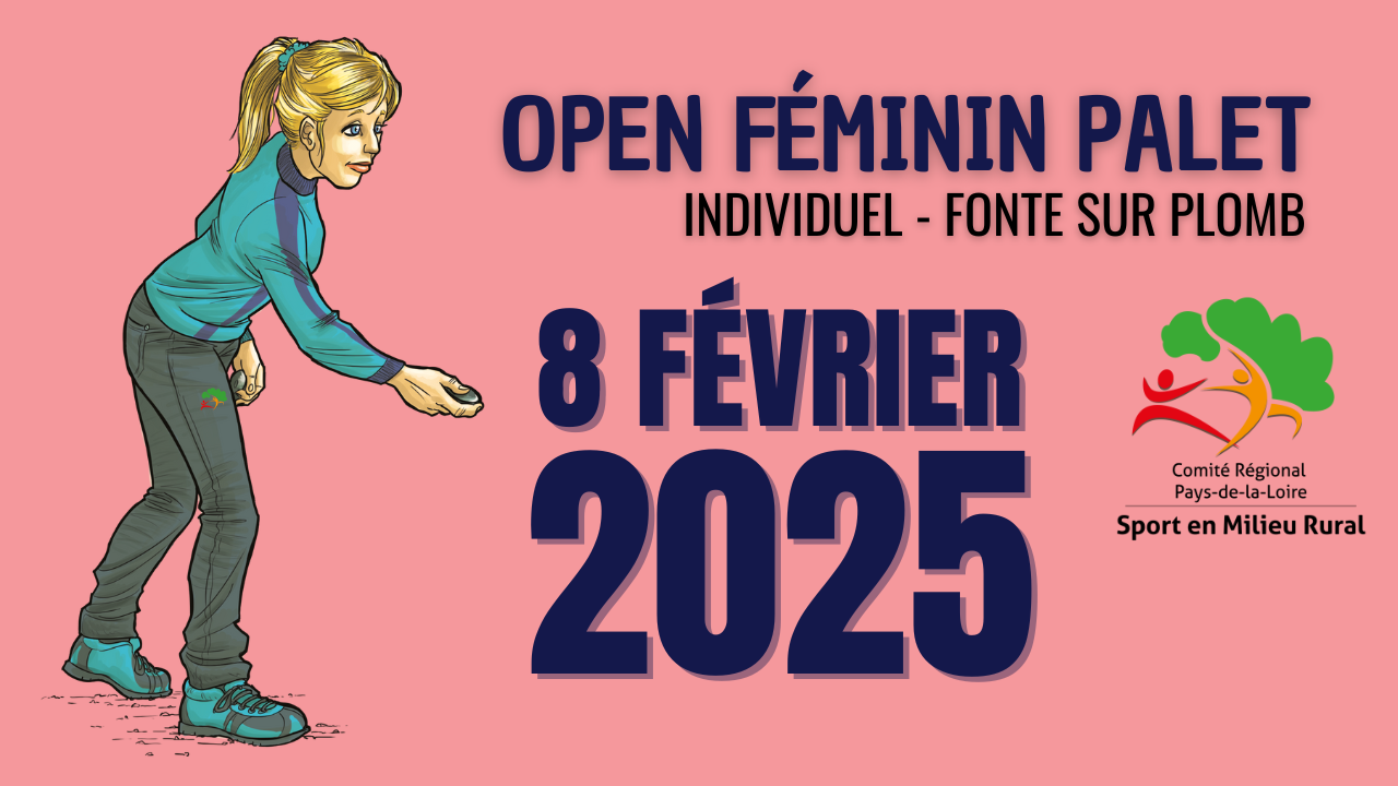 Open Féminin Palet 2025